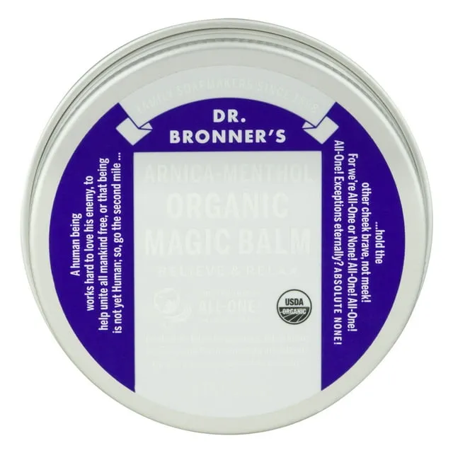 Dr. Bronner S Organic Magic Balm Arnica-Menthol 2.0 oz