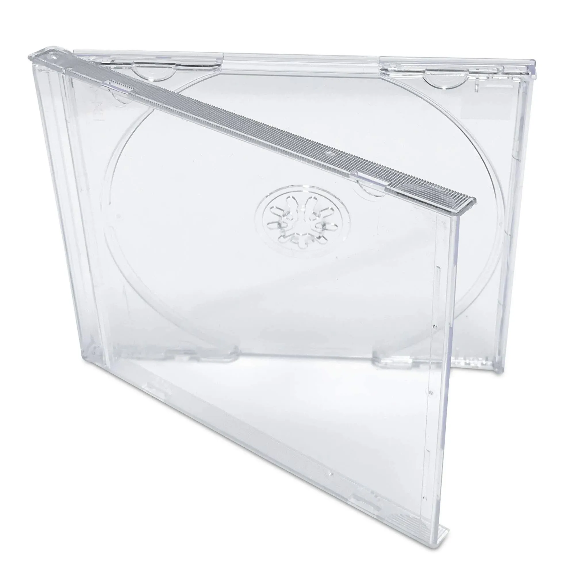 Standard Clear CD Jewel Case - Premium,Dismantle（10 Pack）