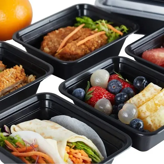 Nutribox 20 Value Pack Single One Compartment 12Oz MINI Meal Prep Storage Cont