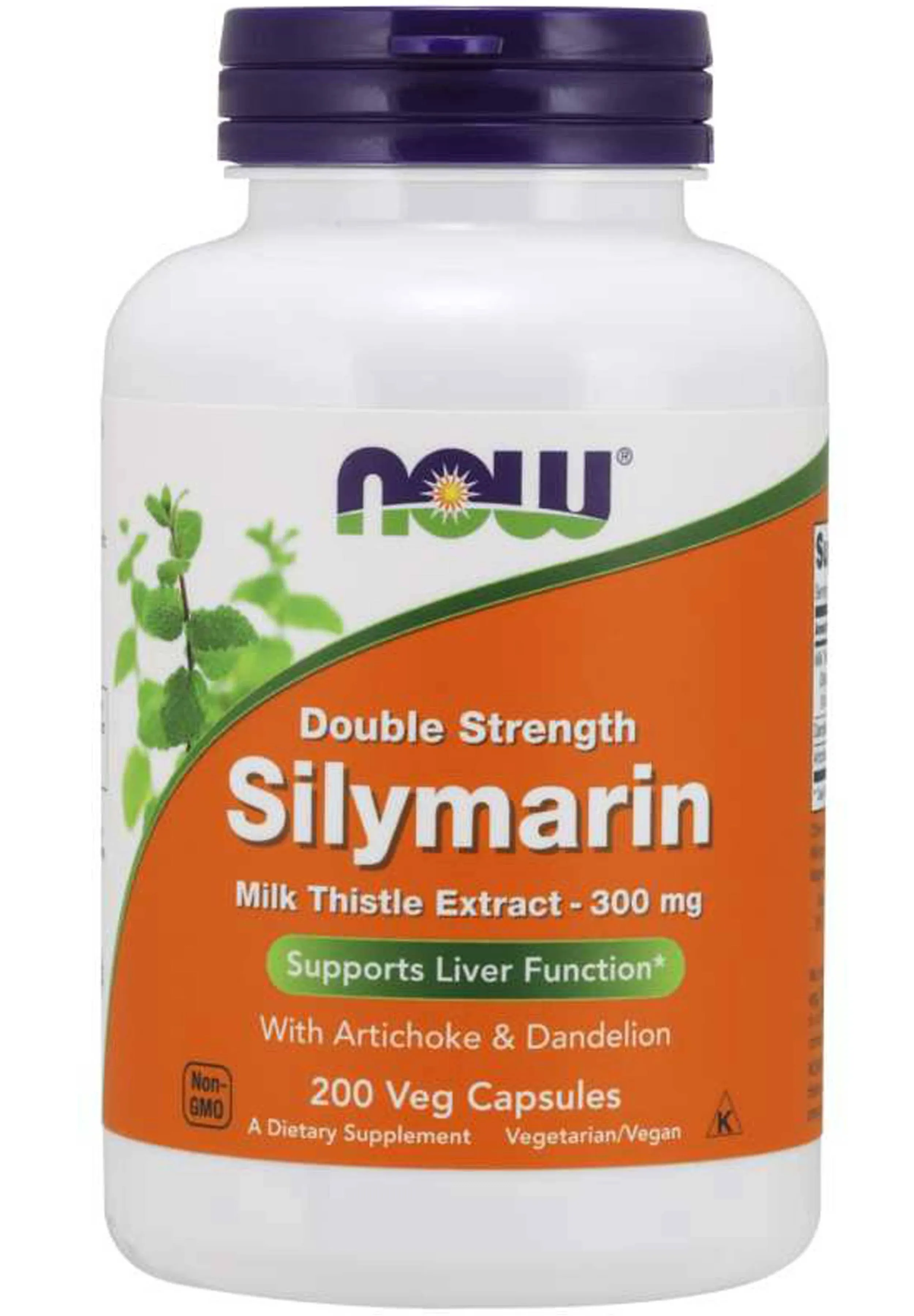 Now Foods Silymarin Milk Thistle 300 mg 200 Capsules