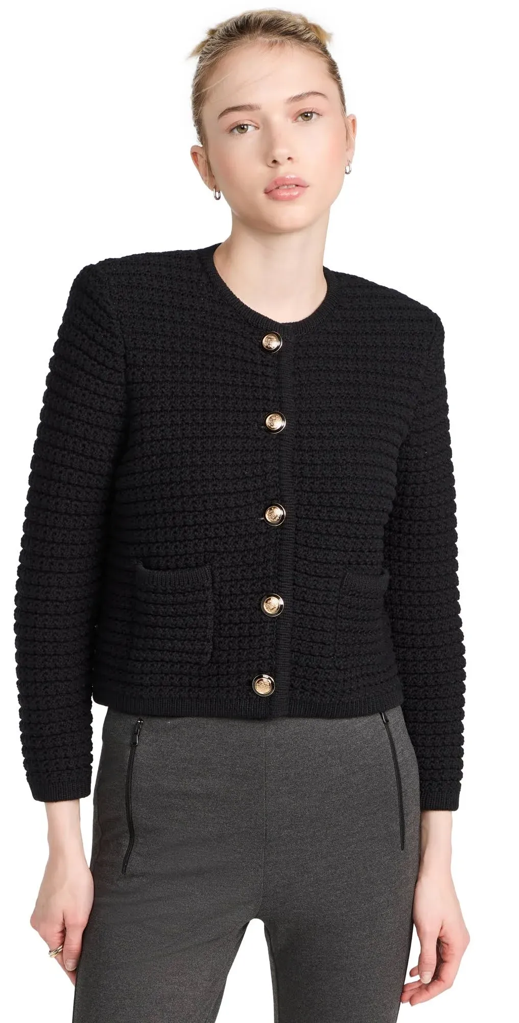 Ba&Sh Women's Gaspard Cardigan - Black - Cardigans