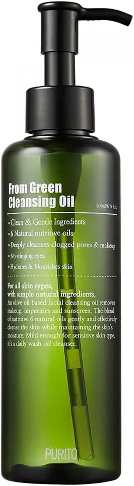 PURITO From Green Cleansing Oil 200ml | DODO SKIN