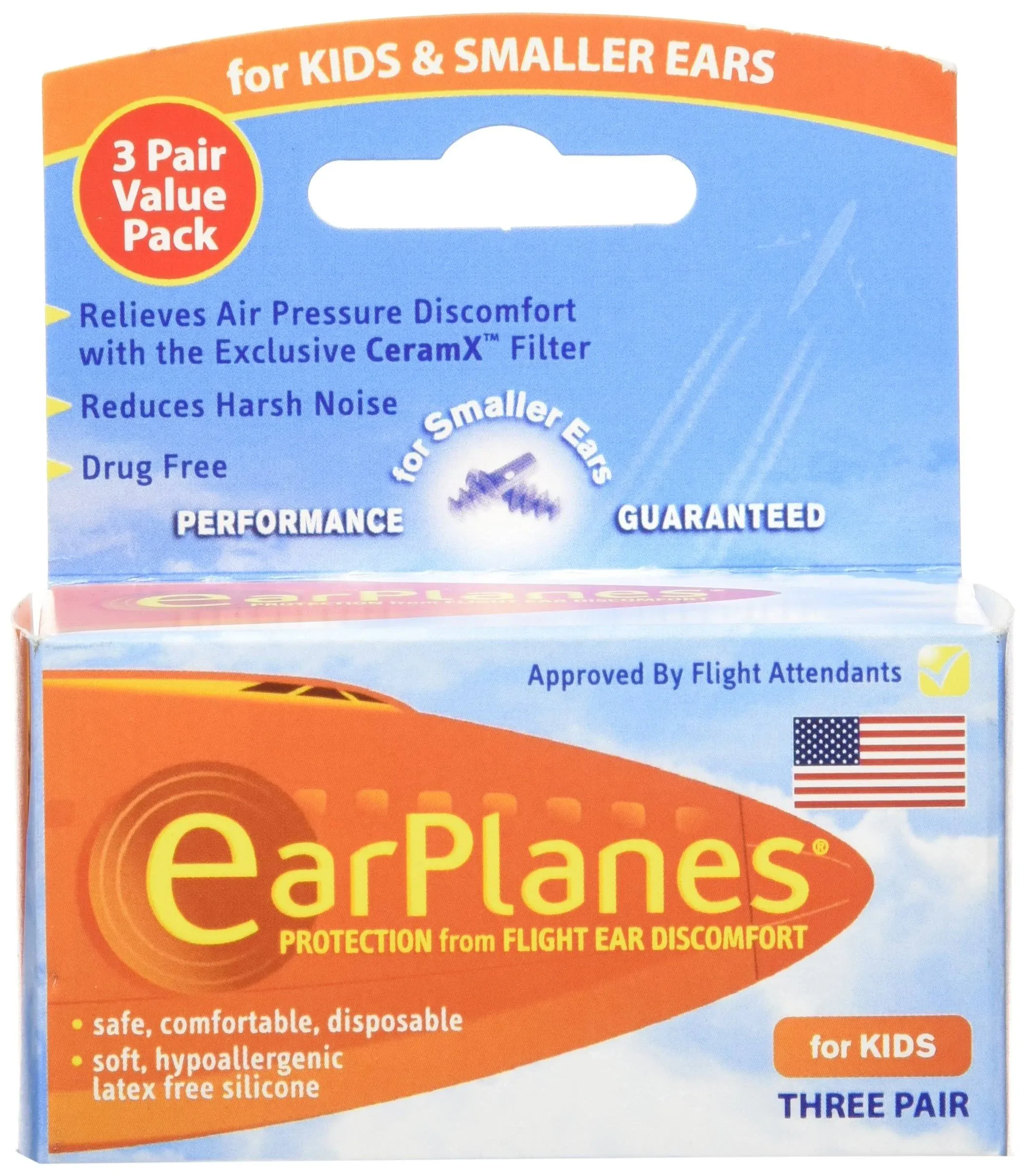 Earplanes Ear Plugs Children