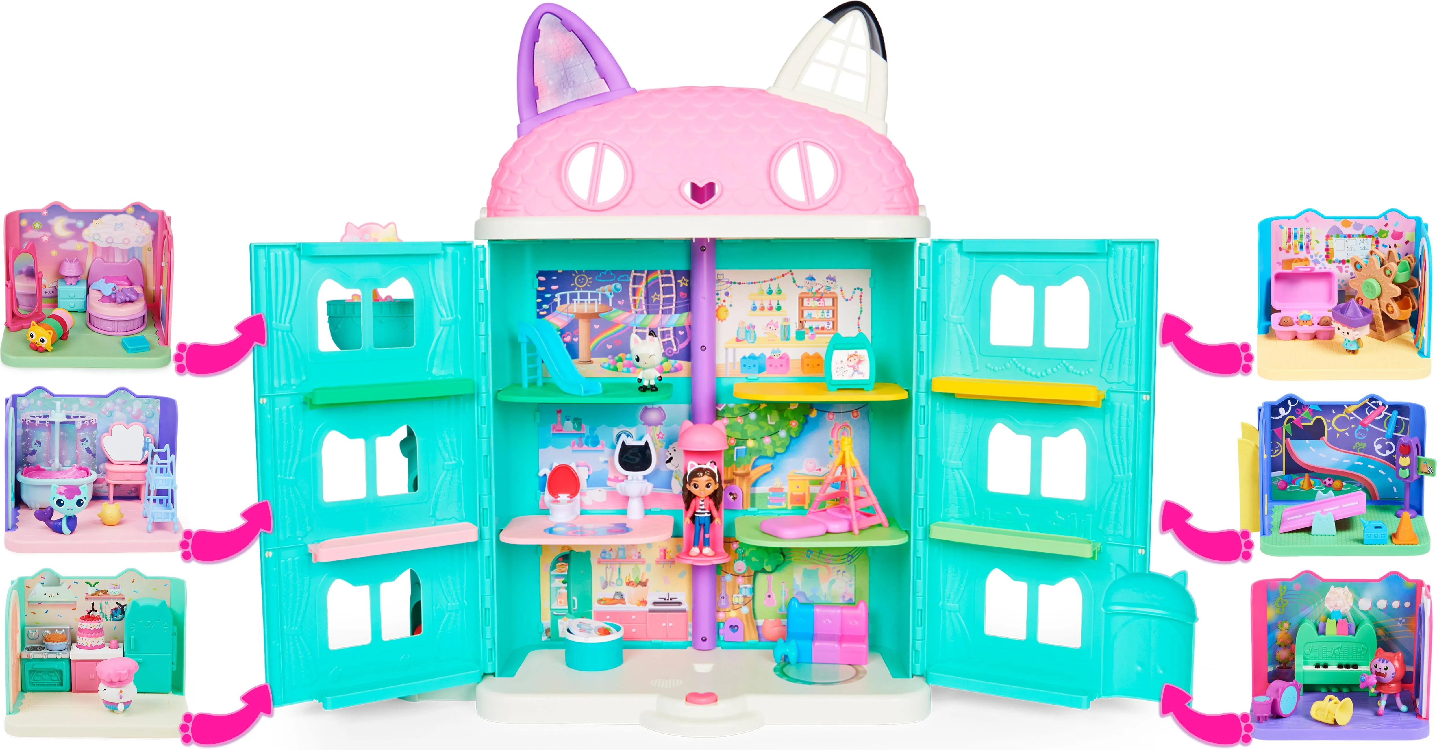 Gabby's Dollhouse Daniel James Catnip Groovy Music Room