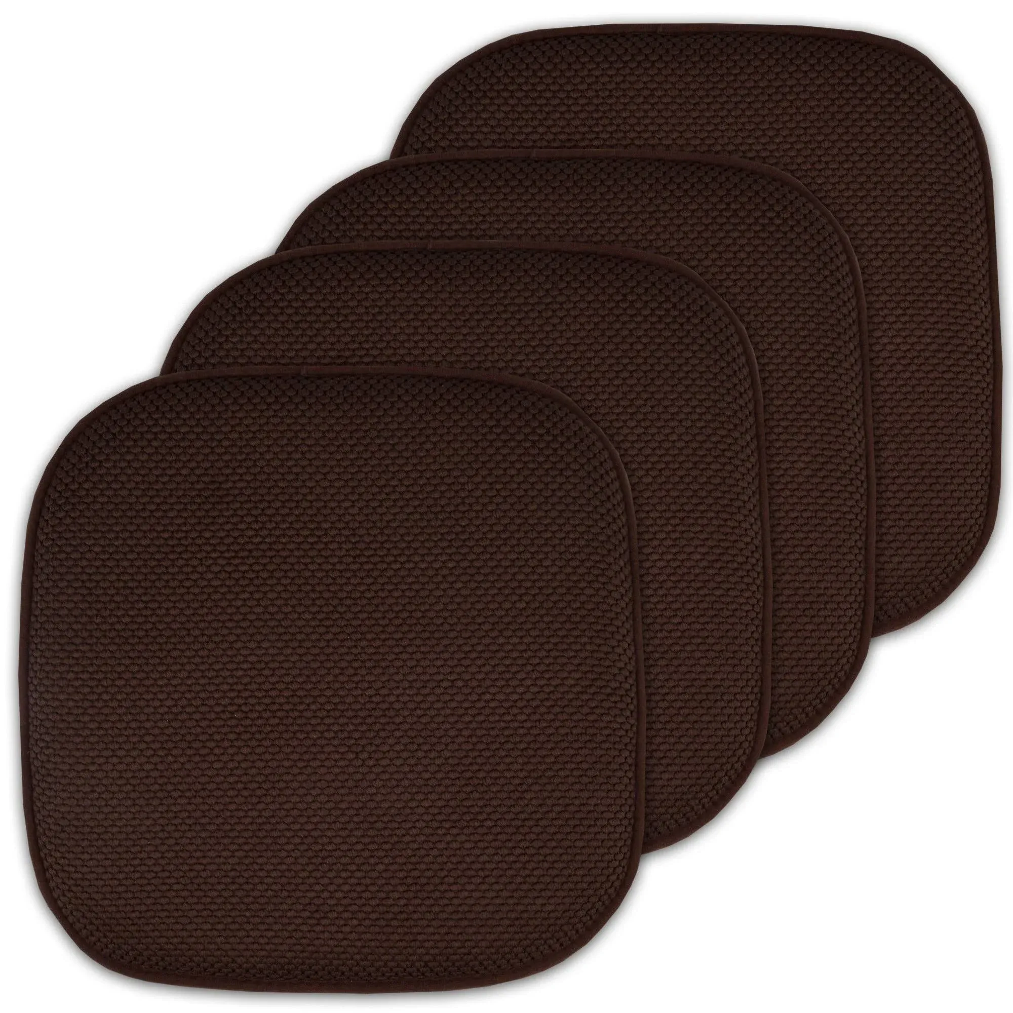 Sweet Home Memory Foam Honeycomb Non-Slip Back Chair Cushion