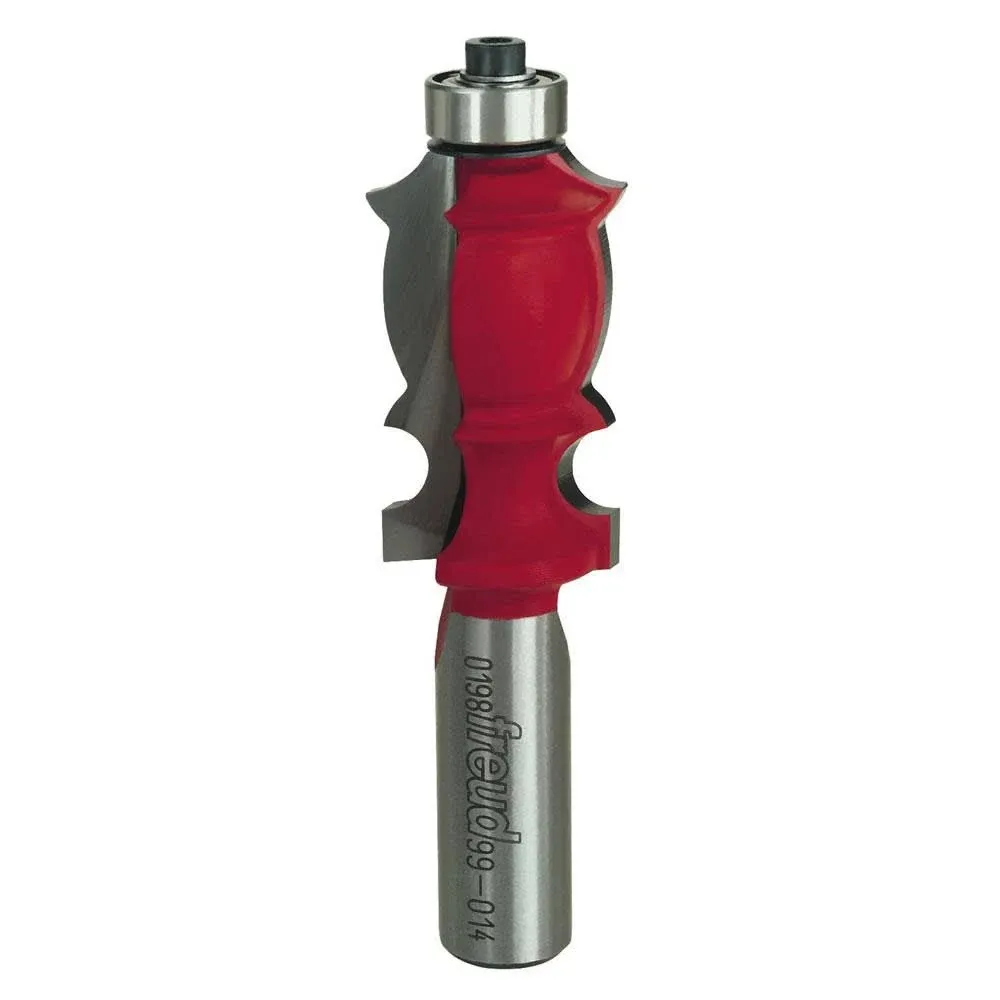 Freud 99-013: 15/16" (dia.) Face Molding Bit with 1/2" shank, 21/64" large radius