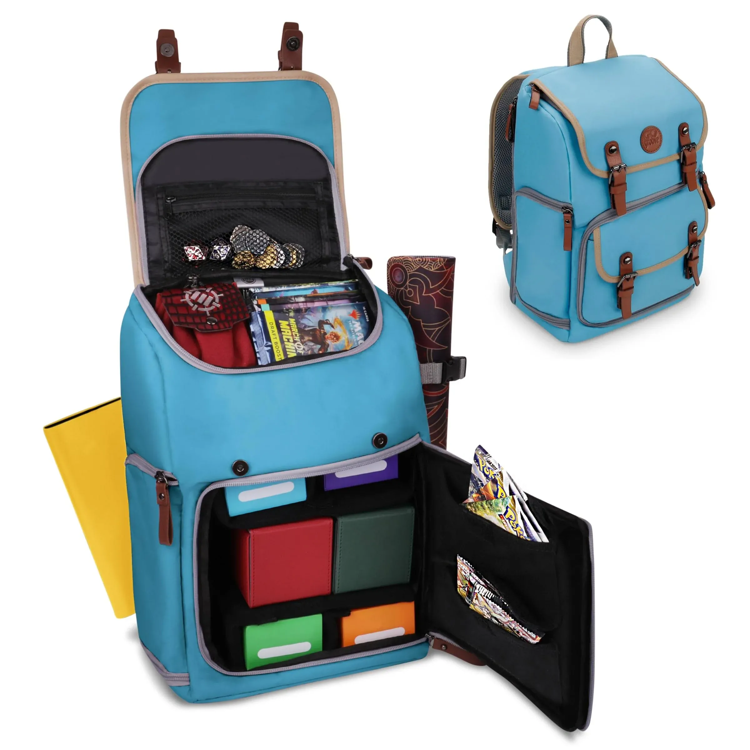 ENHANCE Mid-Size Trading Card Storage Box Backpack for Playing Card Case  | eBay