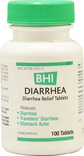 BHI Diarrhea Relief Tablets