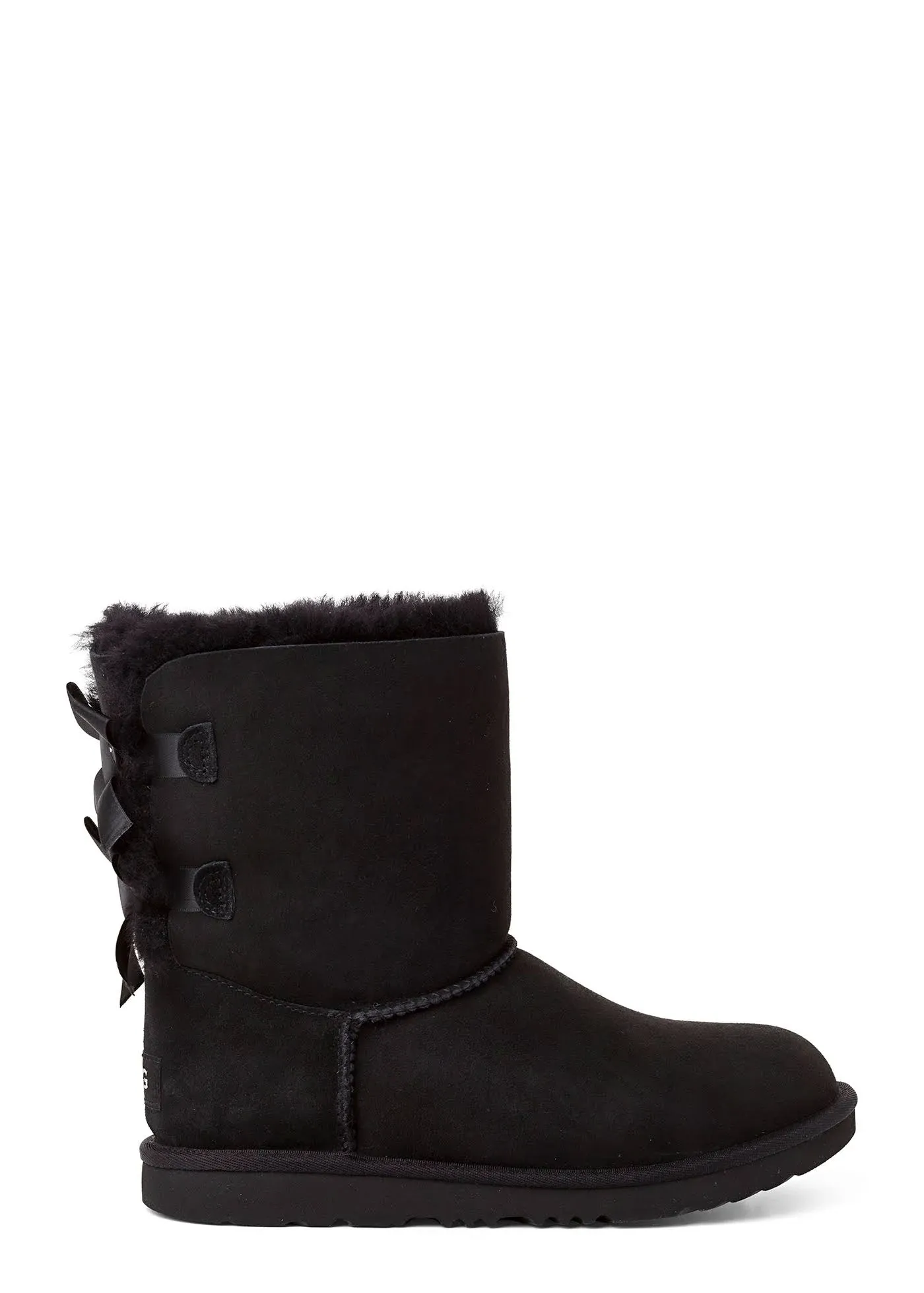 UGG® Mini Bailey Bow II Boot - Little Kid / Big Kid - Black