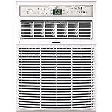 Perfect Aire 10,000 Slider Air Conditioner Window A/C-Casement, 10000 BTU, Gray