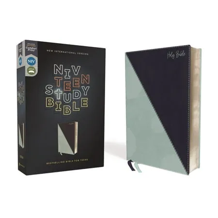 NIV Teen Study Bible, Hardcover, Navy, Comfort Print - Zondervan