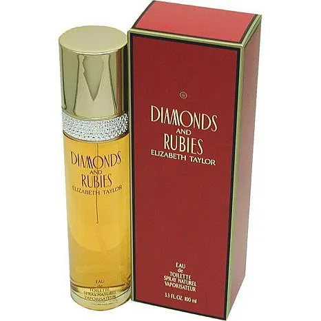 Elizabeth Taylor Diamonds And Rubies Eau de Toilette Spray, 50ml, 1.7-ounce