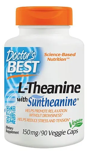 Doctor's Best - L-Theanine with Suntheanine 150 mg - 90 Veggie