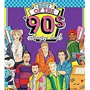 Best of the '90s Coloring Book: Color your way through 1990s art & pop culture (2) (Color Through the Decades)