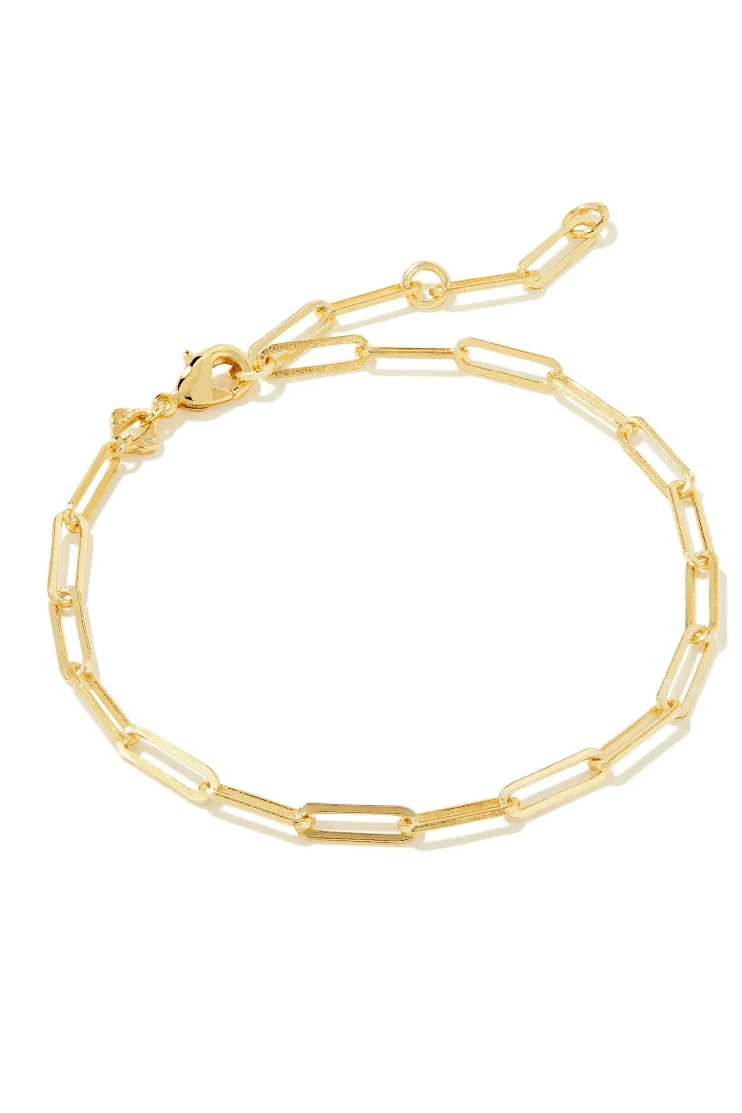 Kendra Scott Courtney Paperclip Bracelet Gold