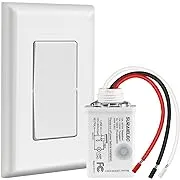 Generic Suraielec Wireless Light Switch and Receiver Kit, 15A High Power, No Wiring, No Interference, 100ft RF Range, Expandable Remote