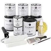 Giani Easy Epoxy Quartz Countertop Paint Kit (White Glass)