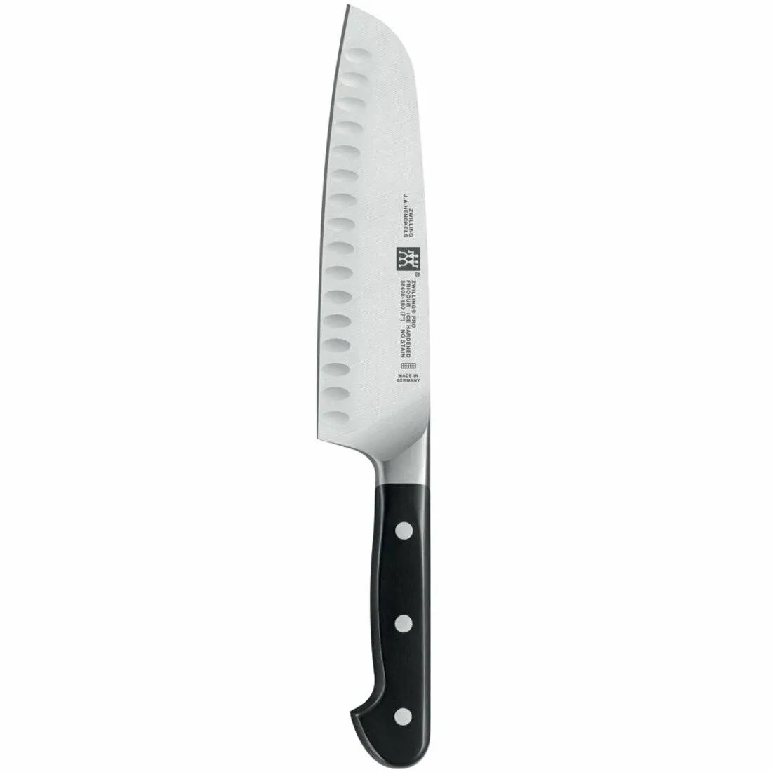 Zwilling 7" Pro Hollow Edge Santoku Knife