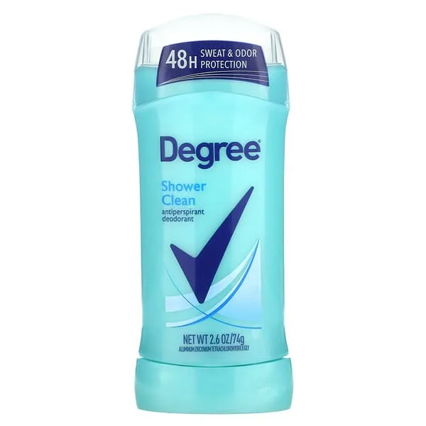 Degree Dry Protection Deodorant, Shower Clean - 2.6 oz stick