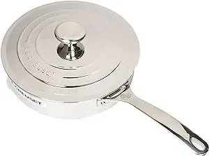 Le Creuset Signature Stainless Steel Saucepan with Lid 18 cm