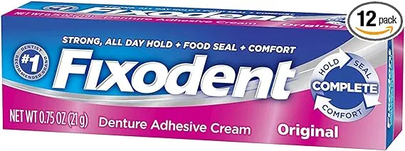 Fixodent Original Denture Adhesive Cream