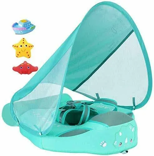 VQ-Ant Baby Float for Pool with Sunshade Canopy