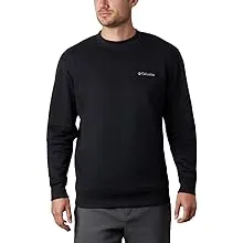 Columbia Men's Hart Mountain II Crew, Black, LargeColumbia Men's Hart Mountain II Crew, Black, Large