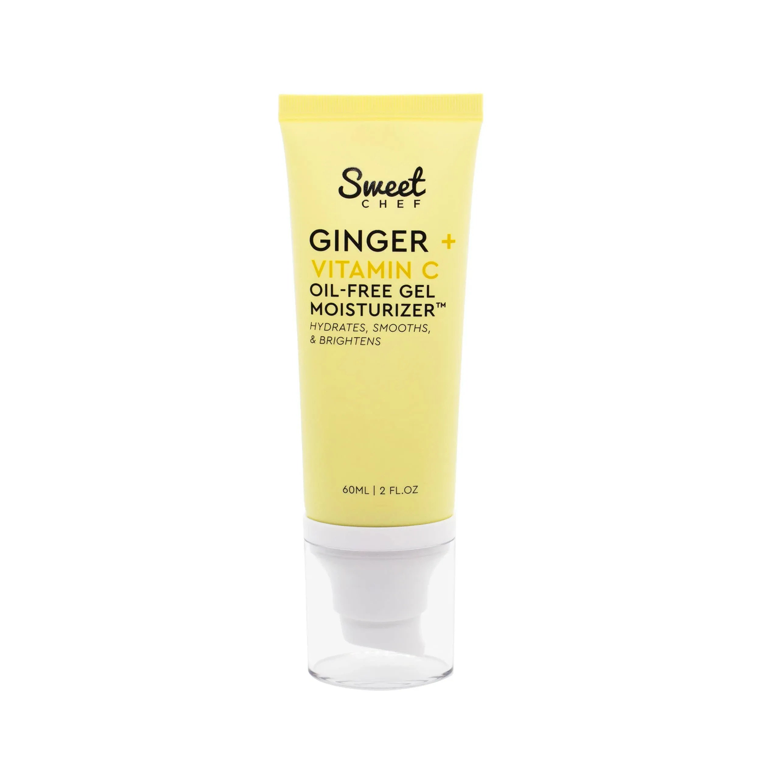 Sweet Chef Ginger + Vitamin C Oil Free Gel Moisturizer Antioxidant Rich Soothing ...