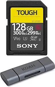 Sony 64gb Uhs-ii Tough G-Series SD Card Reader