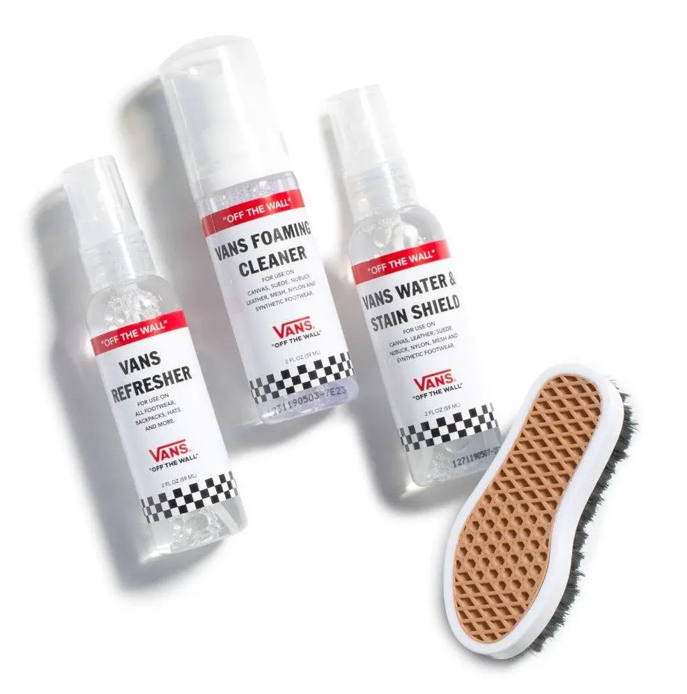 Unopened VANS shoe care kit.