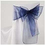 Lann's Linens 100 Elegant Organza Wedding/Party Chair Cover Sashes/Bows