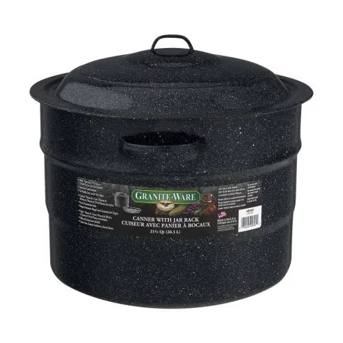 Granite Ware 21.5 qt Water Bath Canner with Rack