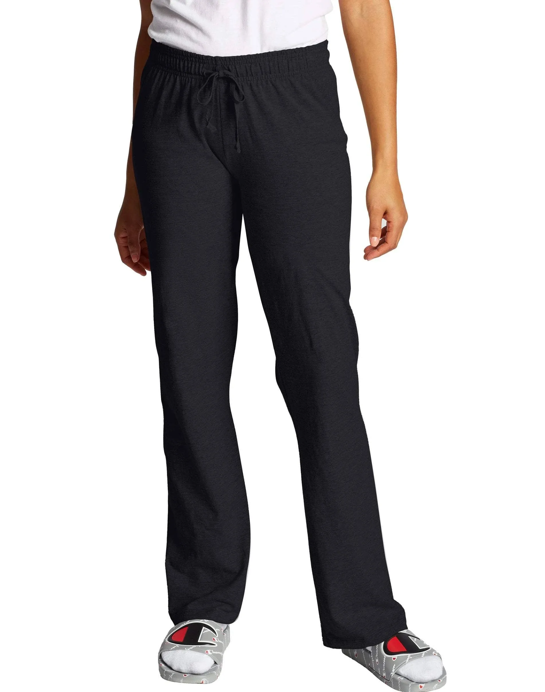 Champion Women's Jersey Pants Black L