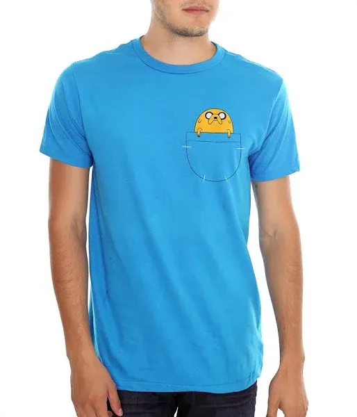 Adventure Time Jake In Pocket T-Shirt