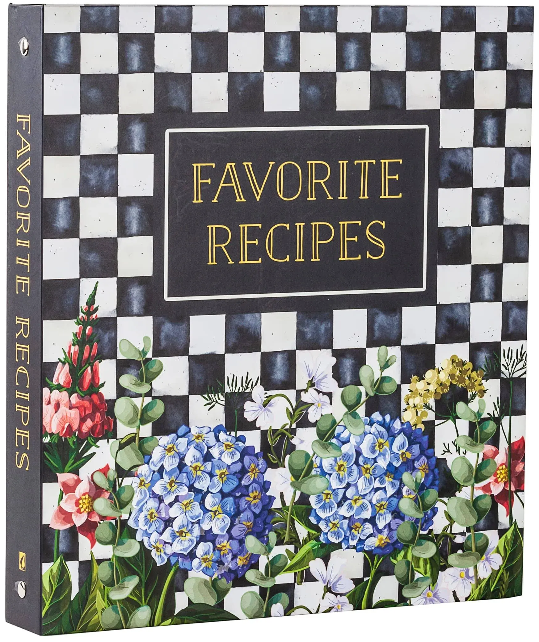 Deluxe Recipe Binder - Favorite Recipes (Hydrangea) [Book]