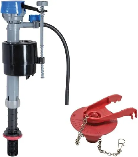 PerforMAX Universal High Performance Toilet Fill Valve and 2 in. Flapper Repair Kit