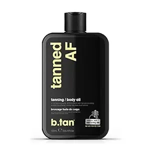 b.tan Tanned AF Tanning Oil