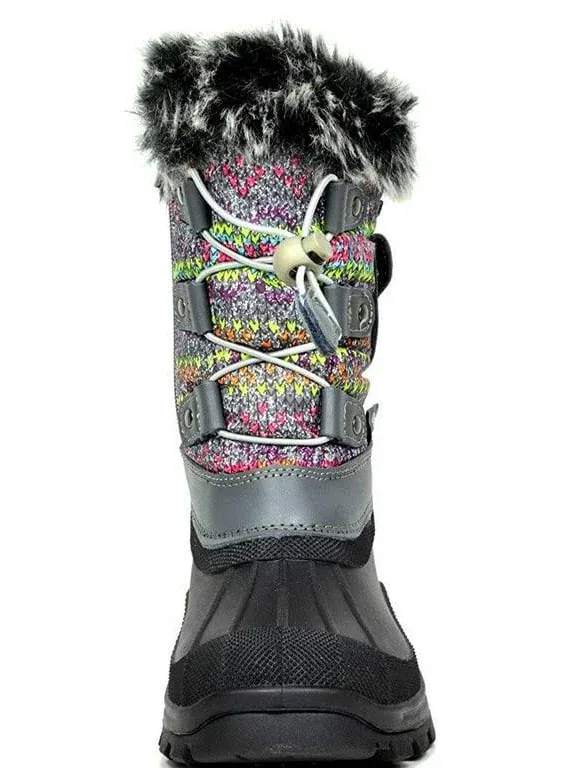 DREAM PAIRS Waterproof Insulated Snow Boots