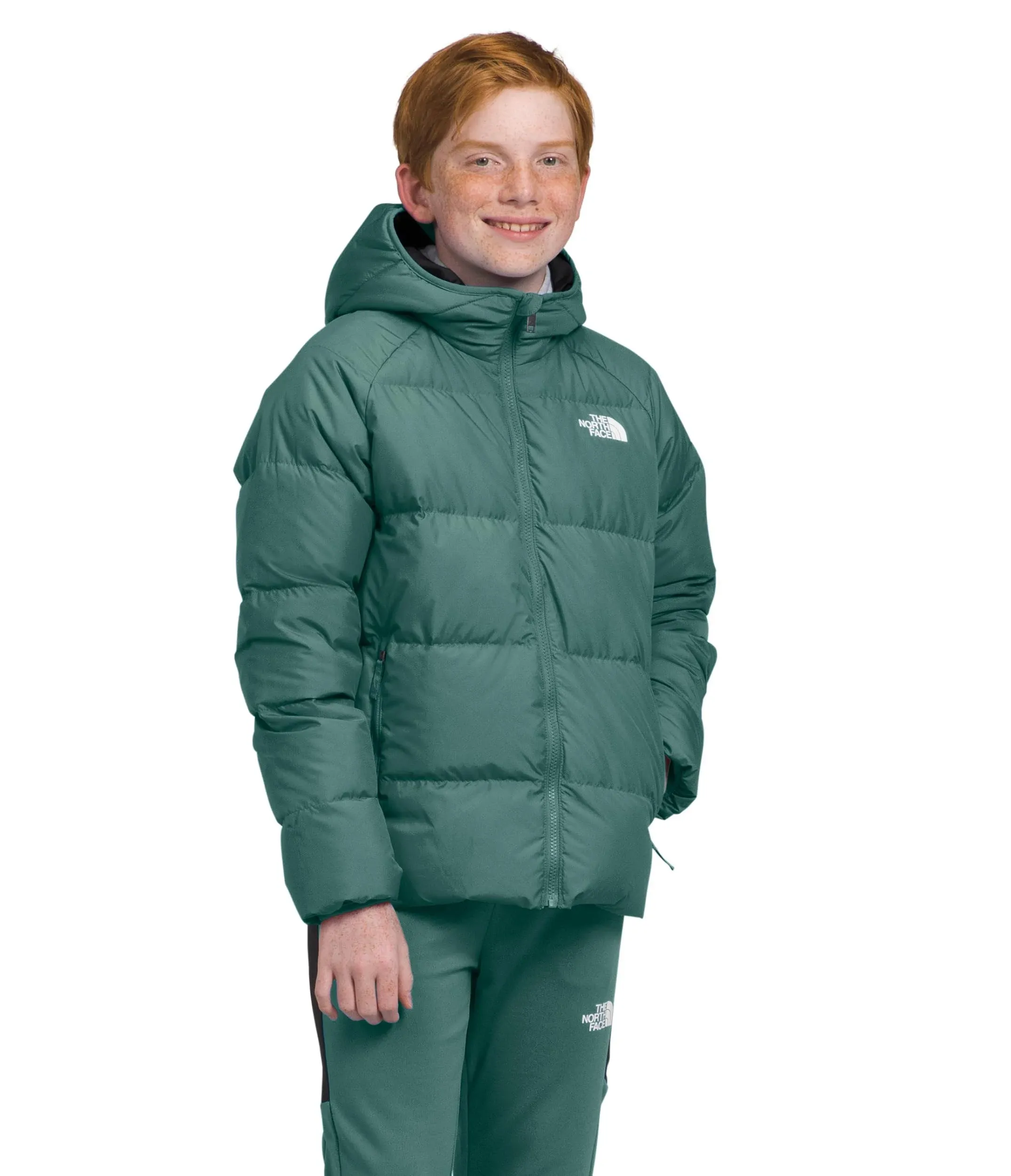 The North Face Boys' Reversible North Down Hooded Jacket