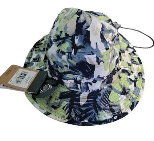 The North Face Class V Brimmer Bucket Hat Palm Tropical Camo Small/Medium