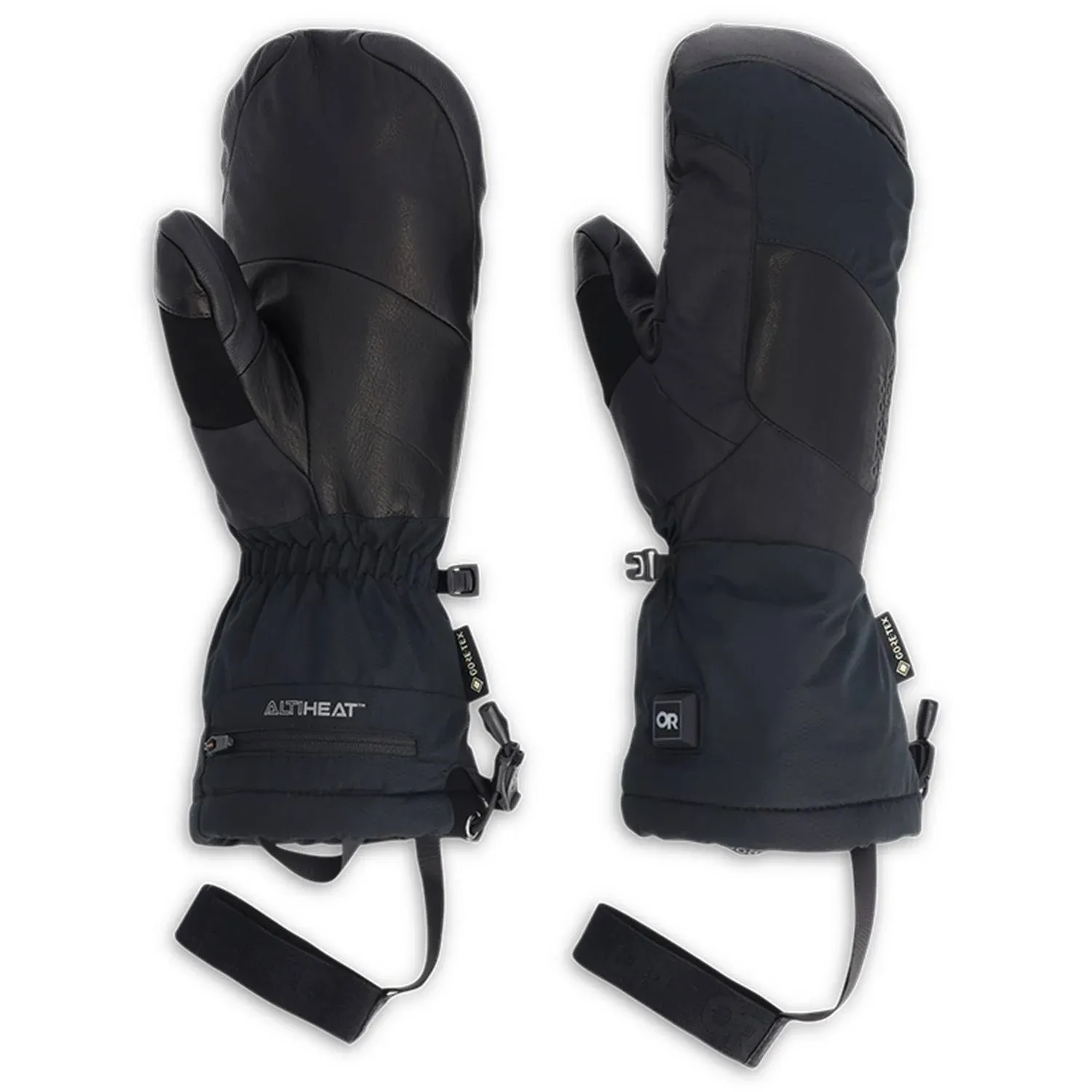 Outdoor Research Prevail Heated GORE-TEX Mitts Black / M