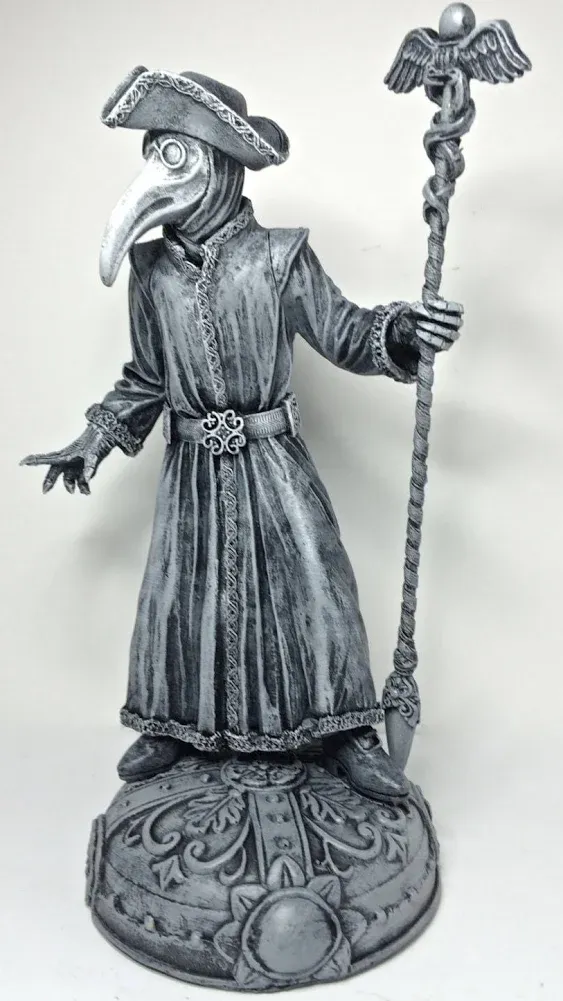 Venetian Plague Doctor Statue