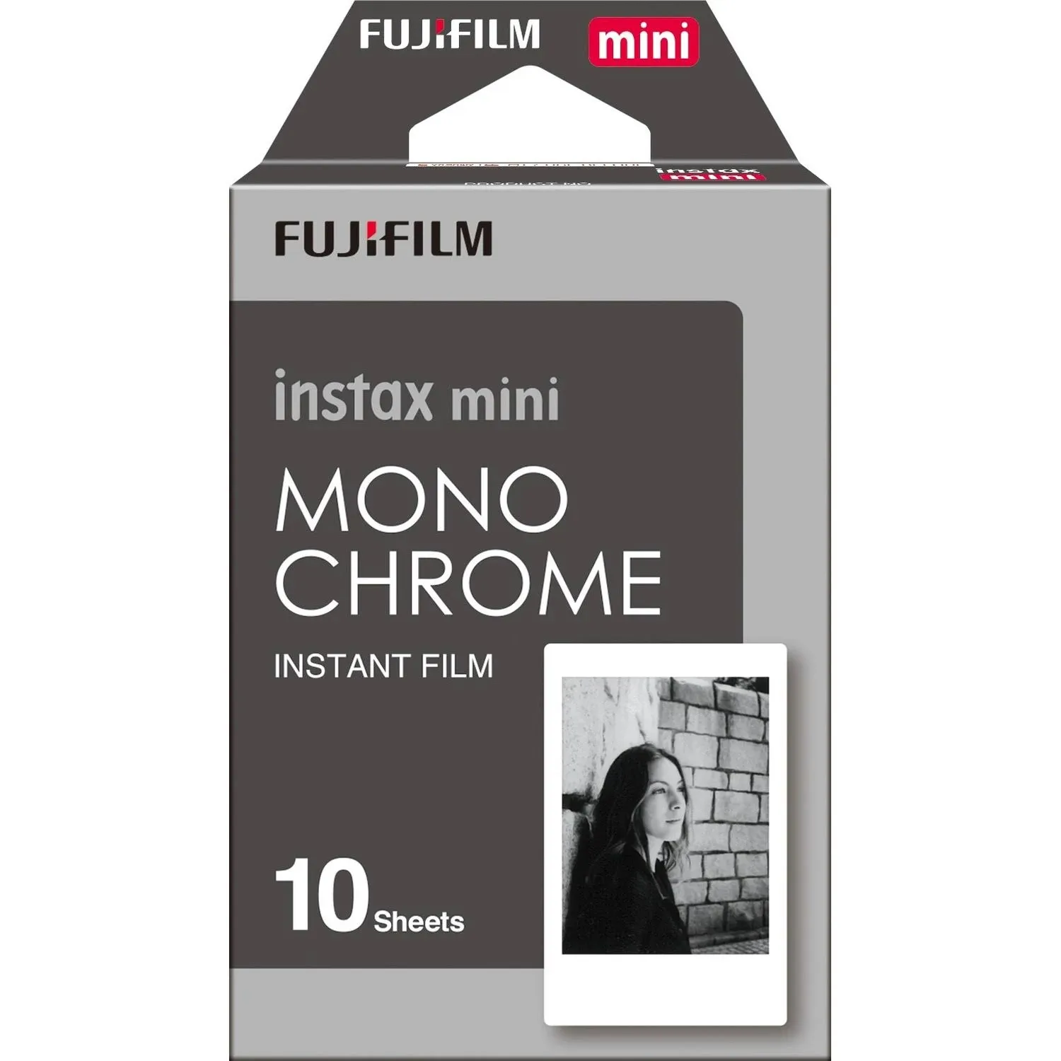 Fujifilm Instax Mini Instant Film Monochrome 3-Pack Bundle Set, Mono Chrome (10 x 3 = 30) # 337556 for Mini 90 8 70 7s 50s 25 300 Camera SP-1 Printer