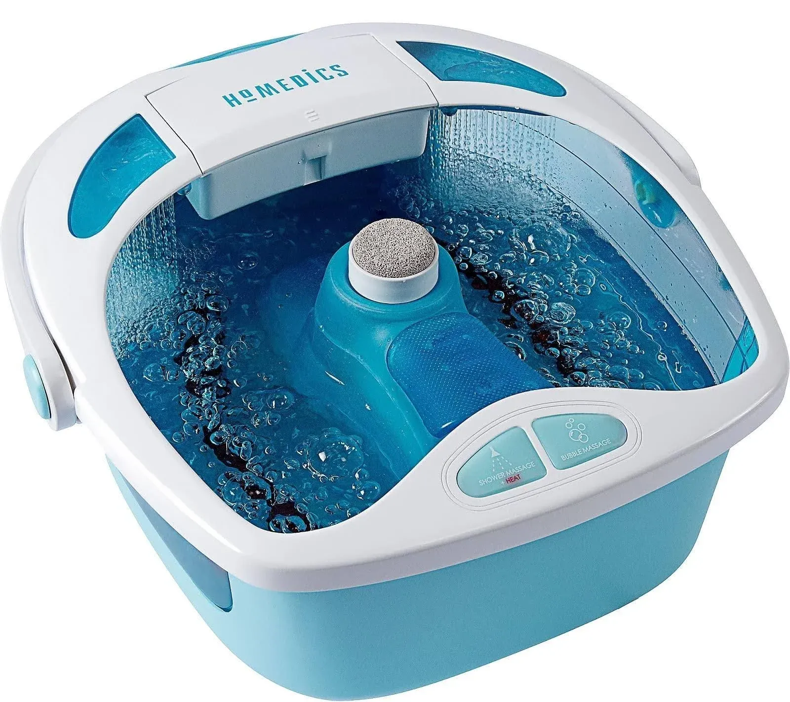 Homedics Shower Bliss Foot Spa with Heat Boost