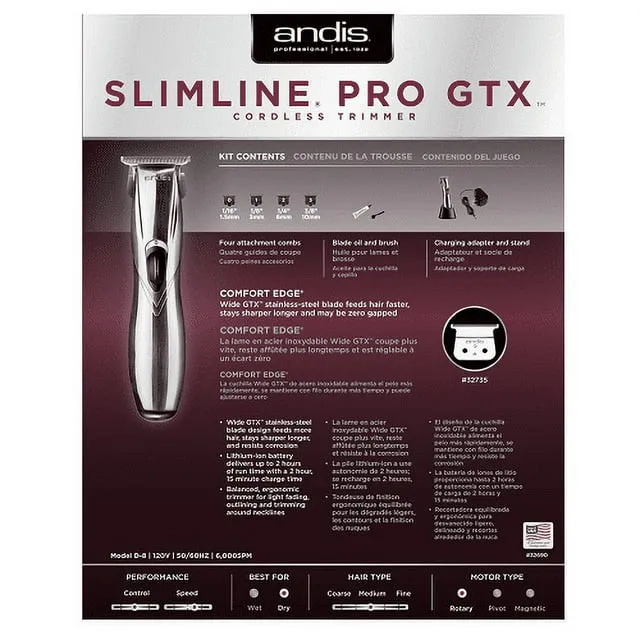 Andis Slimline Pro GTX Cordless Trimmer