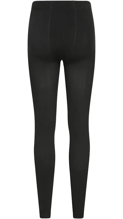 Mountain Warehouse Womens Fluffy Fleece Lined Thermal Leggings Multipack - Black ...