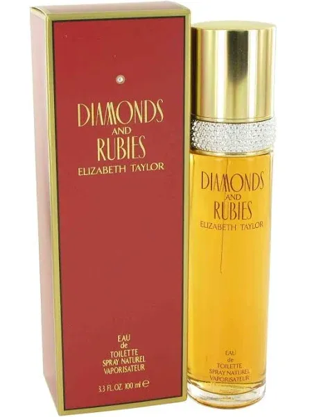 DIAMONDS & RUBIES by Elizabeth Taylor Eau De Toilette Spray 3.4 oz