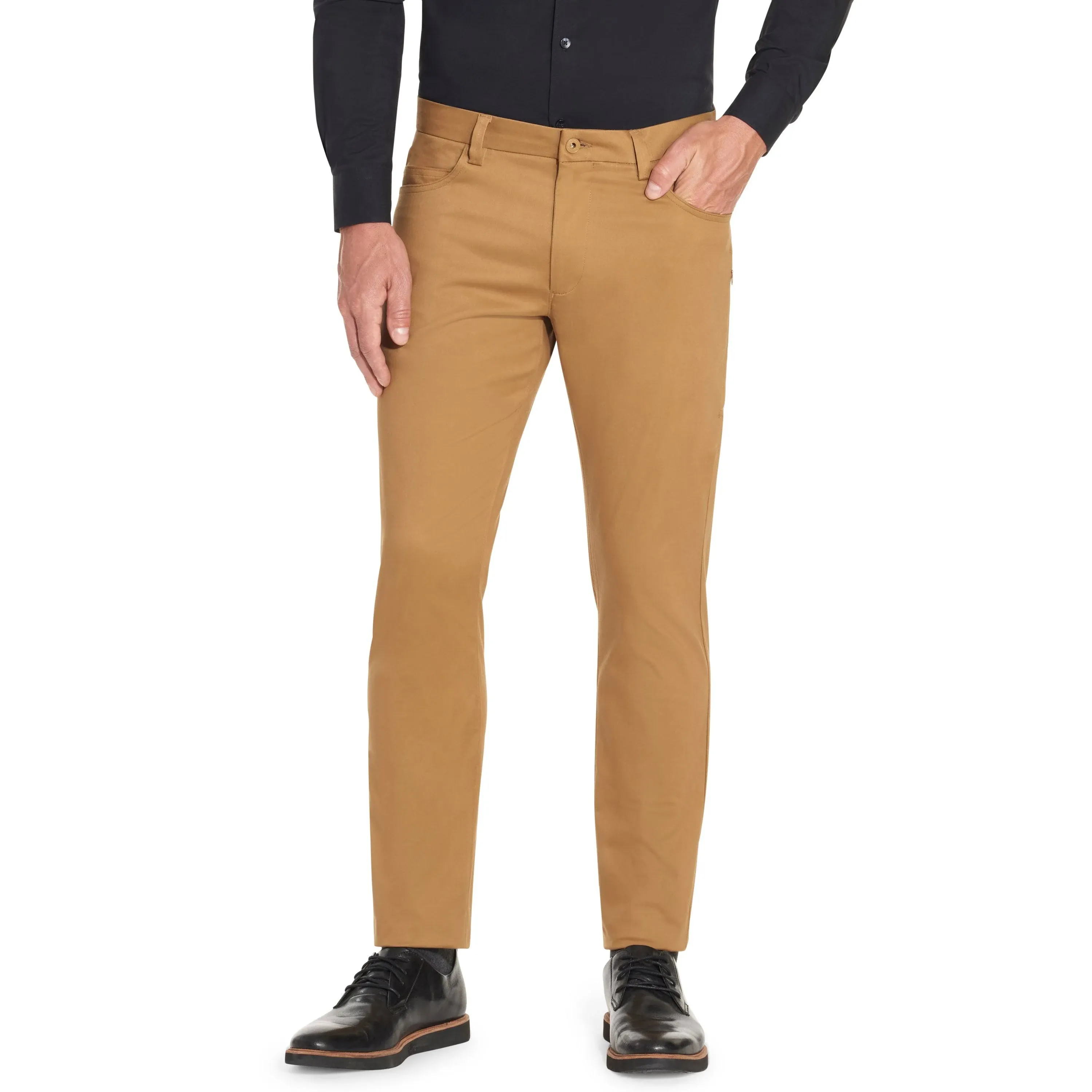 Van Heusen Men's Slim Fit Flex Super Soft Tech Pant