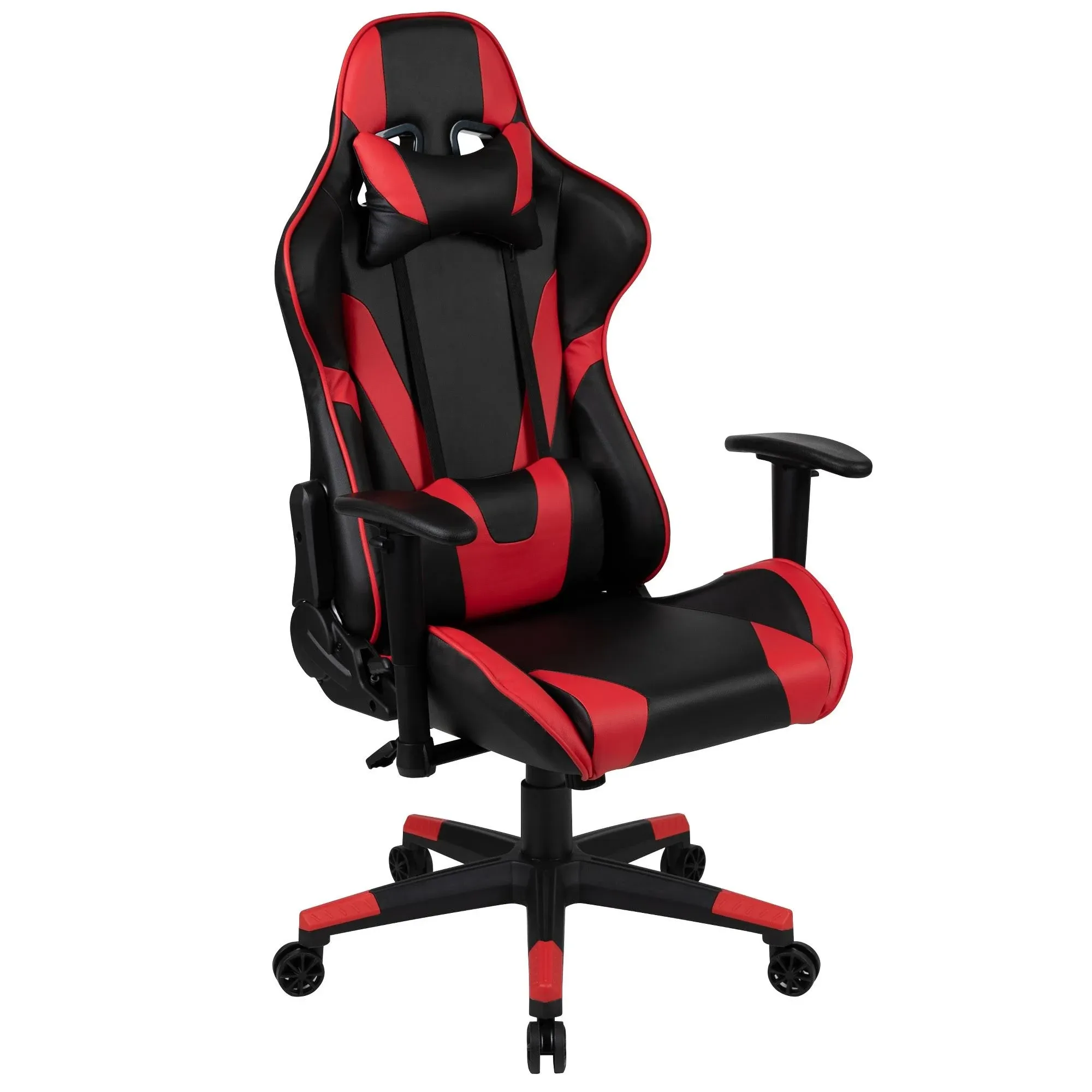 Flash Furniture Gaming Chair Racing Office Ergonomic Computer Chair Reclining Back LeatherSoft