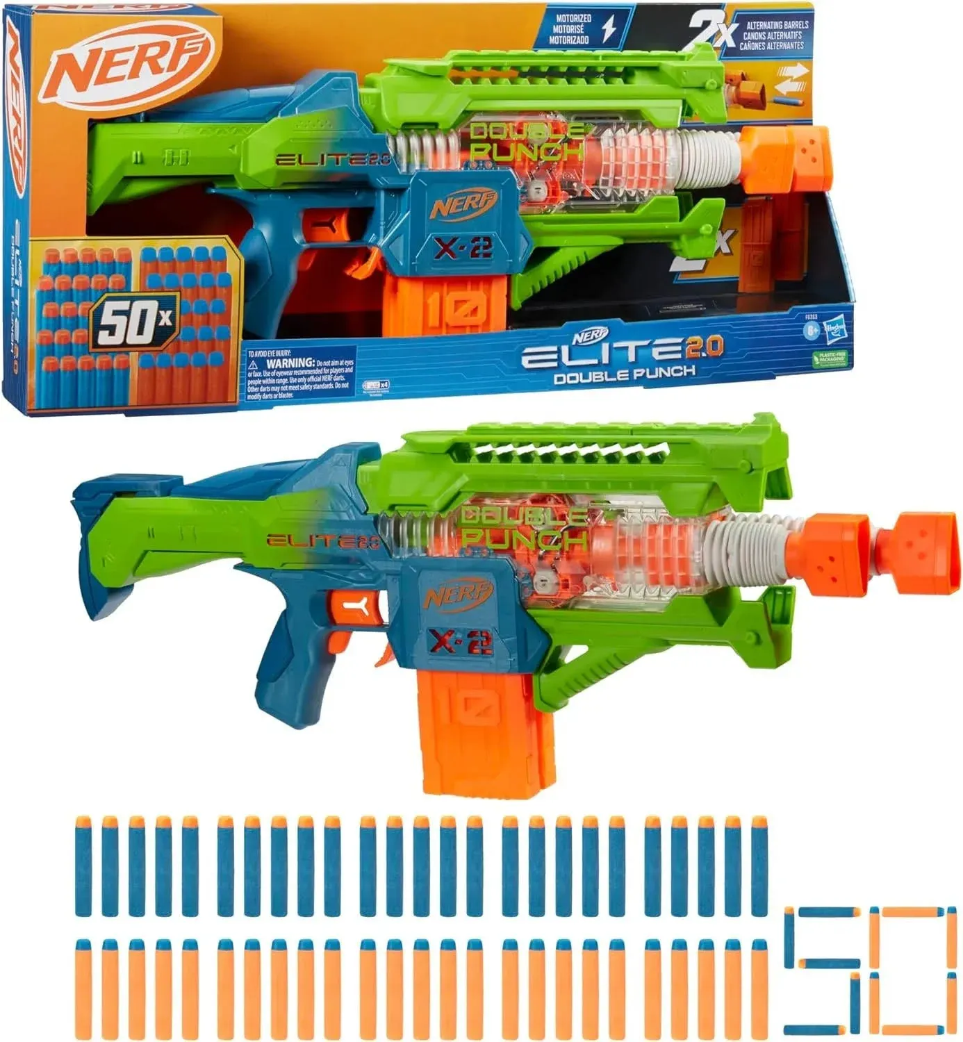 Nerf Elite 2.0 Double Punch Blaster